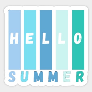 HELLO SUMMER Sticker